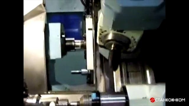 Обработка детали токарным станком Biglia SmartTurn 1200 смотреть онлайн