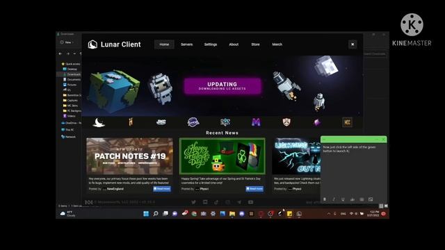 How to download Lunar Client for Windows 11 смотреть онлайн