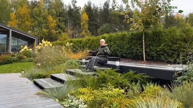 Разбор цветника в природном стиле смотреть онлайн