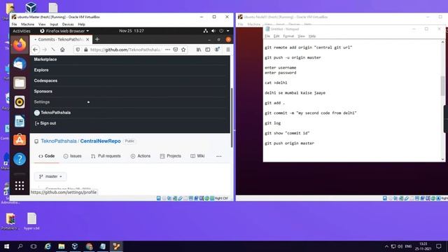 How to add,commit in git Hindi | How to push from git to github | How to pull code from GITHub смотреть онлайн