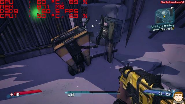 Borderlands 2 Pc MAXED OUT GTX 980 FPS Frame Rate Performance Test смотреть онлайн