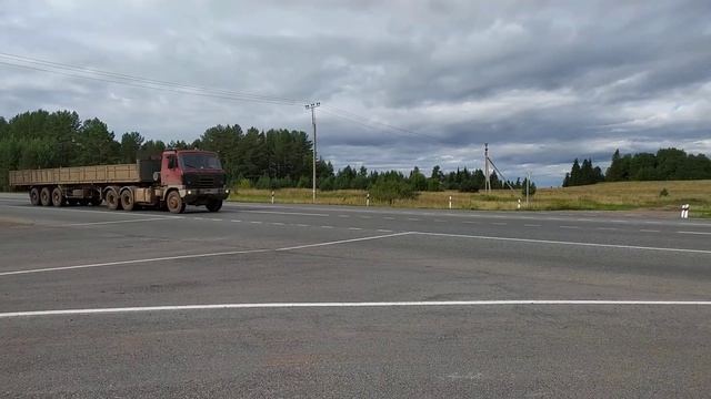 Tatra 815-2 S1 A (1993) on the road / Татра на трассе 03.08.2020 смотреть онлайн