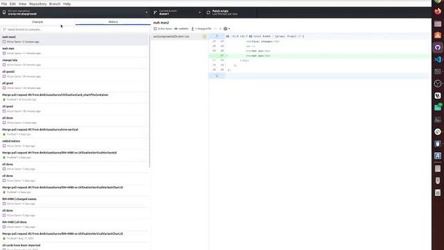 How to Merge 2 branches together, GitHub Desktop смотреть онлайн