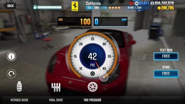 CSR2 Ferrari California Fastest Tune & Shift Pattern смотреть онлайн