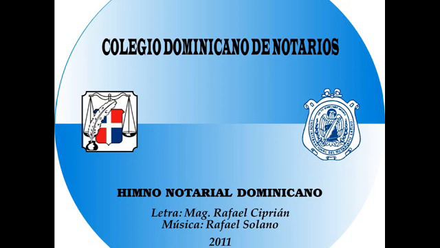 HIMNO NOTARIAL DOMINICANO смотреть онлайн