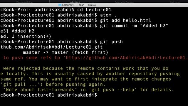 Merge Conflict Git | CS50 | Web Programming смотреть онлайн
