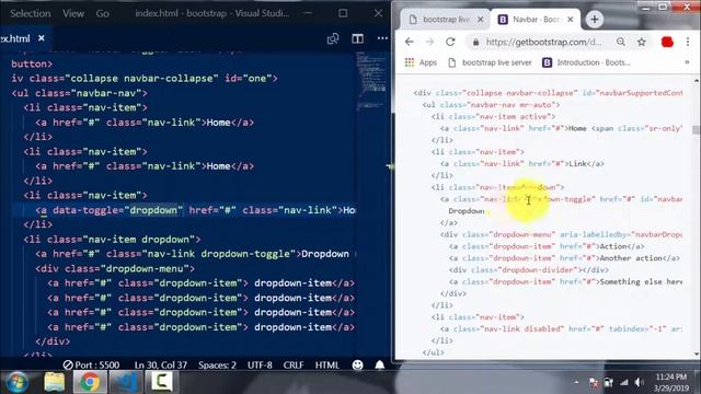 BootStrap Bangla Tutorial for Beginners | Bootstrap 4.3.1 navbar Bangla Part-23 смотреть онлайн