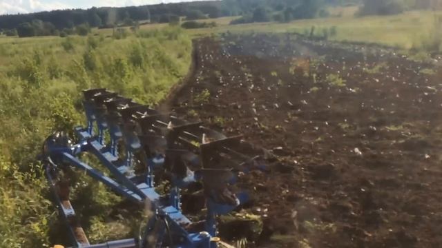 Трактор К 701 + плуг LEMKEN Diamant 7+1 L120 5 смотреть онлайн