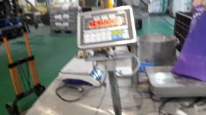 Калибровка весов CAS CI-200SC