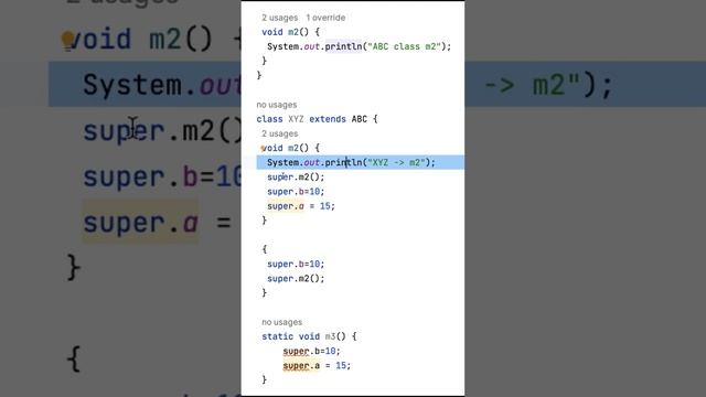 In detail about super keyword in java смотреть онлайн