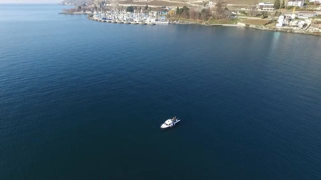 lac leman, switzerland, fishing, dronie смотреть онлайн