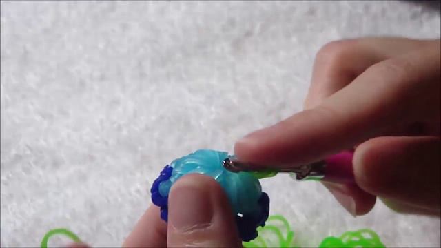 Rainbow loom Mini bell flower смотреть онлайн