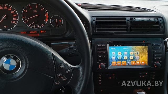 Android-магнитола для BMW E38 смотреть онлайн