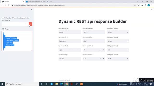 Dynamic REST api response builder смотреть онлайн