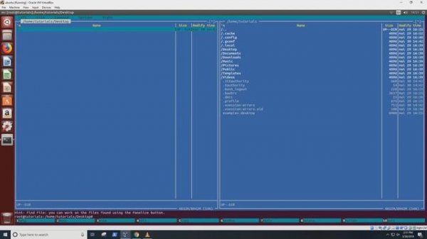 Install midnight commander in linux ubuntu #1