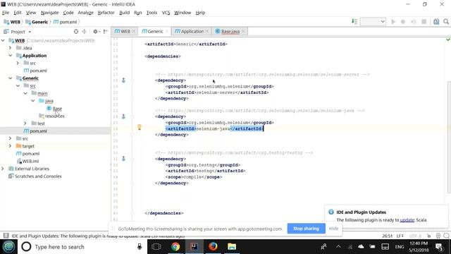 CB JAVA SDET CLASSROOM 2018-05-12 VIDEO-12 смотреть онлайн