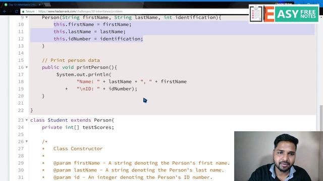 Day 12: Inheritance,30 Days of code Challenge (Hackerrank) in Java смотреть онлайн