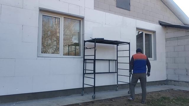 ПОМОСТ своими руками строительные лайфхаки строительные леса на колесах смотреть онлайн