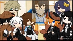 || BSD React To Dazai || Part 1 ||  No Ships ||