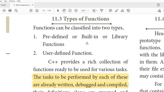 11th CS - CHAPTER 11 - FUNCTIONS - PART 1 смотреть онлайн