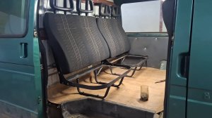 Замена сидений в салоне Газели 2705. Часть 10.