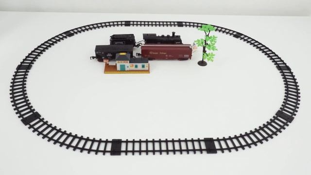 Rail King League Lines Classical Freight Train Set Review смотреть онлайн