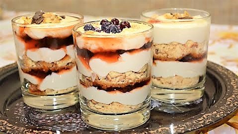 Десерт в стакане- легко и быстро!!! смотреть онлайн