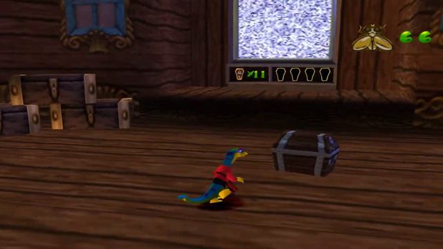 Gex 3 — Walkthrough #4 Lake Flaccid | Гекс 3 — Прохождение #4 Вялое озеро (100%) смотреть онлайн