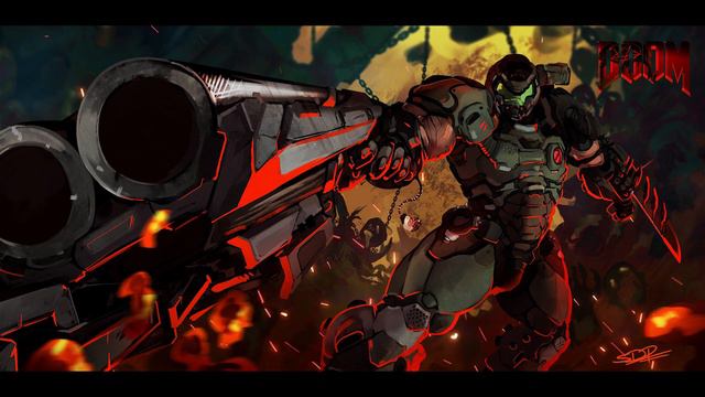 Doom Eternal | Soundtrack | The Only Thing They Fear Is You | 1 Hour Version смотреть онлайн