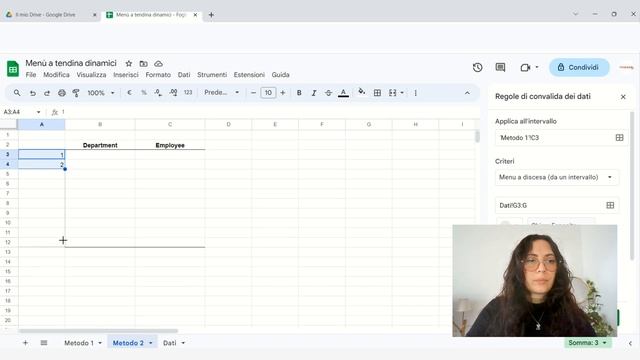 Google Fogli: Tutorial per Creare Menu a Discesa Dinamici смотреть онлайн