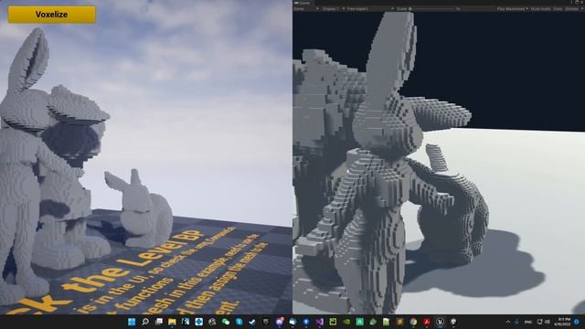 Ported the GPU/Compute Voxelizer to #UnrealEngine and #Unity3d смотреть онлайн