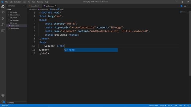 PHP Form Handling and Validation смотреть онлайн