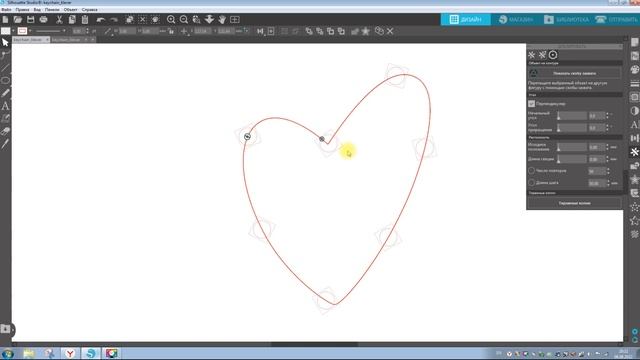 Создаем трафарет для термостраз в программе SilhouetteStudio смотреть онлайн