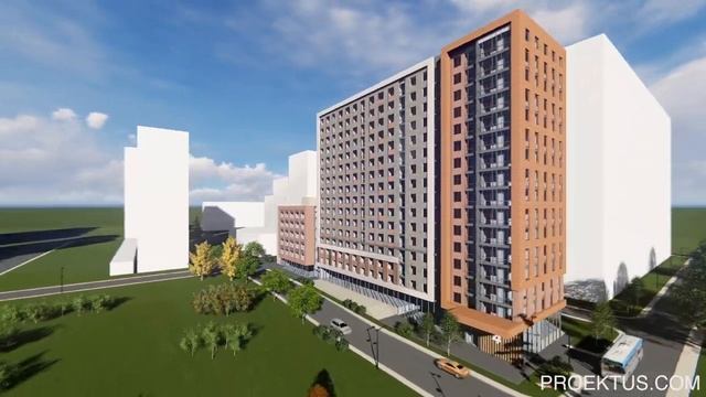 Архитектурный проект ЖК Город блок 4 смотреть онлайн
