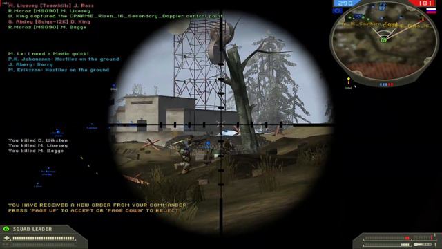 Battlefield 2 MoRoZ Rebalance MOD BETA 0.25 Risen 64 BF2 Gameplay смотреть онлайн