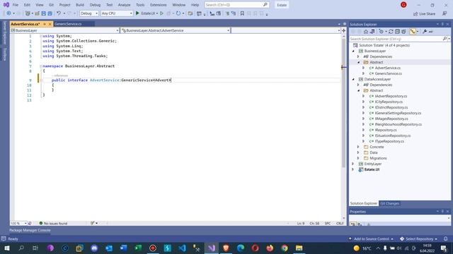 .Net Core 5.0 ile Emlak Sitesi - Entityler için Servicelerin Yazılması -1 смотреть онлайн
