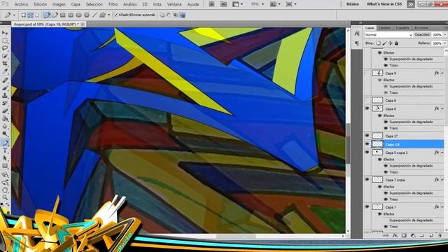 Graffiti Wild Style - SpeedART смотреть онлайн