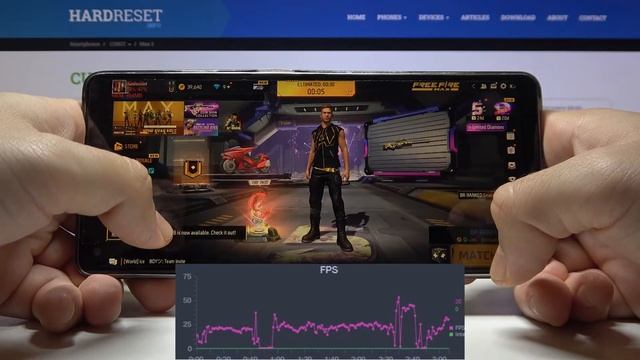 Garena Free Fire Max gameplay on CUBOT Max 3- Device Test смотреть онлайн