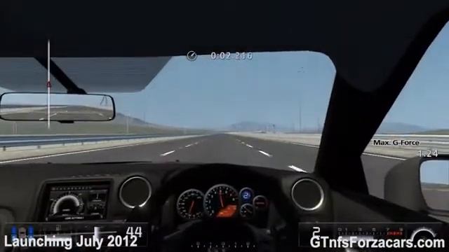 GT5 1 Mile Drag Nissan GTR R35 Gran Turismo 5 смотреть онлайн