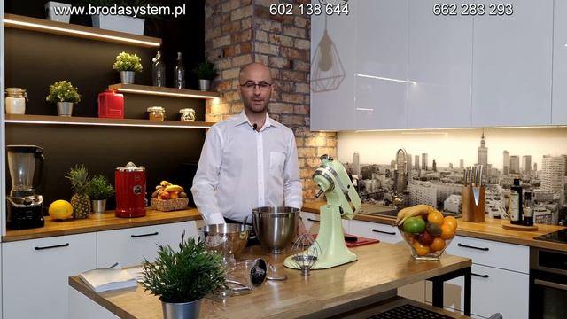 Mikser KitchenAid Artisan - unboxing, pierwsze ciasto, recenzja | brodasystem.pl смотреть онлайн