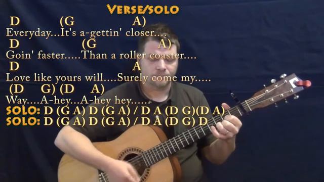 Everyday (Buddy Holly) Guitar Lesson Chord Chart with Chords/Lyrics - Capo 1st смотреть онлайн