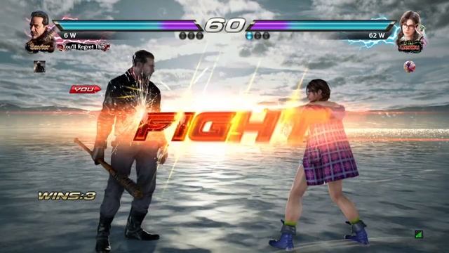 TEKKEN 7- Negan destroys taunting Julia Player смотреть онлайн