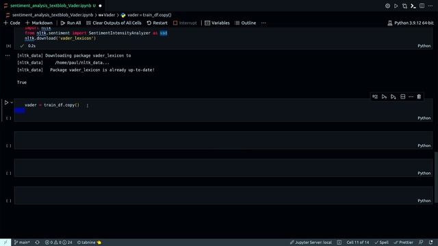 Sentiment Analysis of Text using TextBlob and Vader | NLP | Natural Language Processing смотреть онлайн