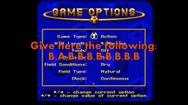 SNES FIFA International Soccer Cheat Super Kicks смотреть онлайн