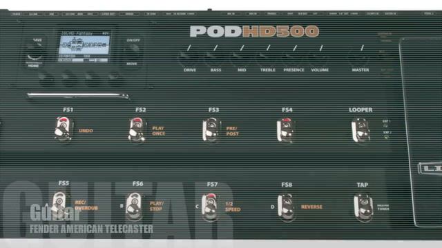 POD HD 500: Andy Timmons Preset + Fender American Telecaster смотреть онлайн