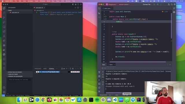 Ruby vs Java - Mesmo programa em linguagens diferentes смотреть онлайн