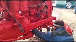 Покраска трактора МТЗ 82 турбо.