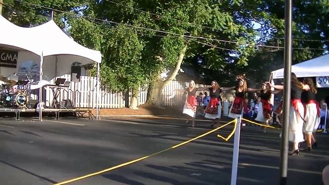 Ladies perform Greek Dance at Cleveland Festival смотреть онлайн