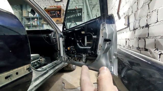 Замена дверей на Audi A8 D2