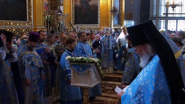 Торжества в честь Смоленской иконы Божией Матери «Одигитрия» смотреть онлайн
